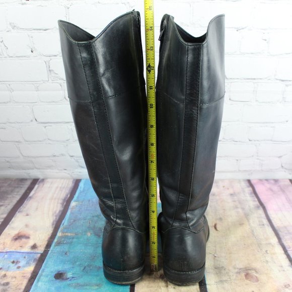 LL BEAN Side Zip Deerfield Tall Riding Boot Size 7 - Picture 6 of 10